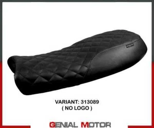 Rivestimento sella Davis Vintage BLACK T.I. per Moto Guzzi V7 2012 > 2020 - Foto 1 di 2