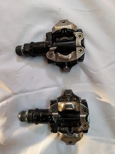 Shimano PD-M520 SPD black mountain bike pedals - Picture 1 of 9