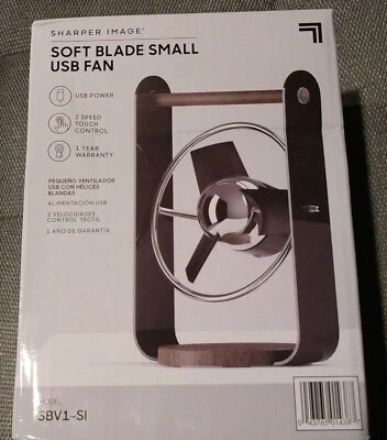 Sharper Image Soft Blade Small USB Fan - Image 1 of 2