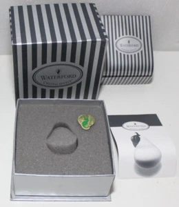 WATERFORD CRYSTAL JEWELS BIRNE LEERE BOX MIT SCHAUMSTOFFPAPIEREN UND AUFKLEBER - Bild 1 von 3