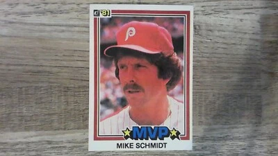 1981 Donruss #590 MVP Mike Schmidt - 1st Edition Collectors Series - Image 1 of 2