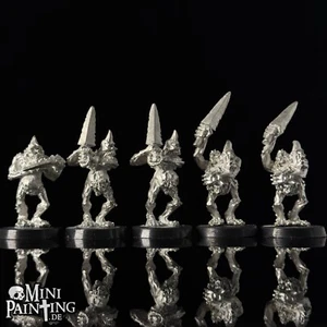 Warhammer Seuchenhüter Plaguebearers 5x Metal Chaos Plaguebearer Nurgle OOP Rare - Bild 1 von 2
