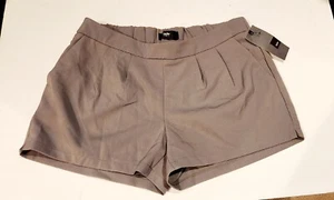 Pantalones cortos grises plisados Massimo para mujer ~ talla M - Imagen 1 de 5