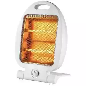 THERMO STUFA ELETTRICA AL QUARZO A 2 ELEMENTI 400/800W STUFETTA ALOGENA - Foto 1 di 9