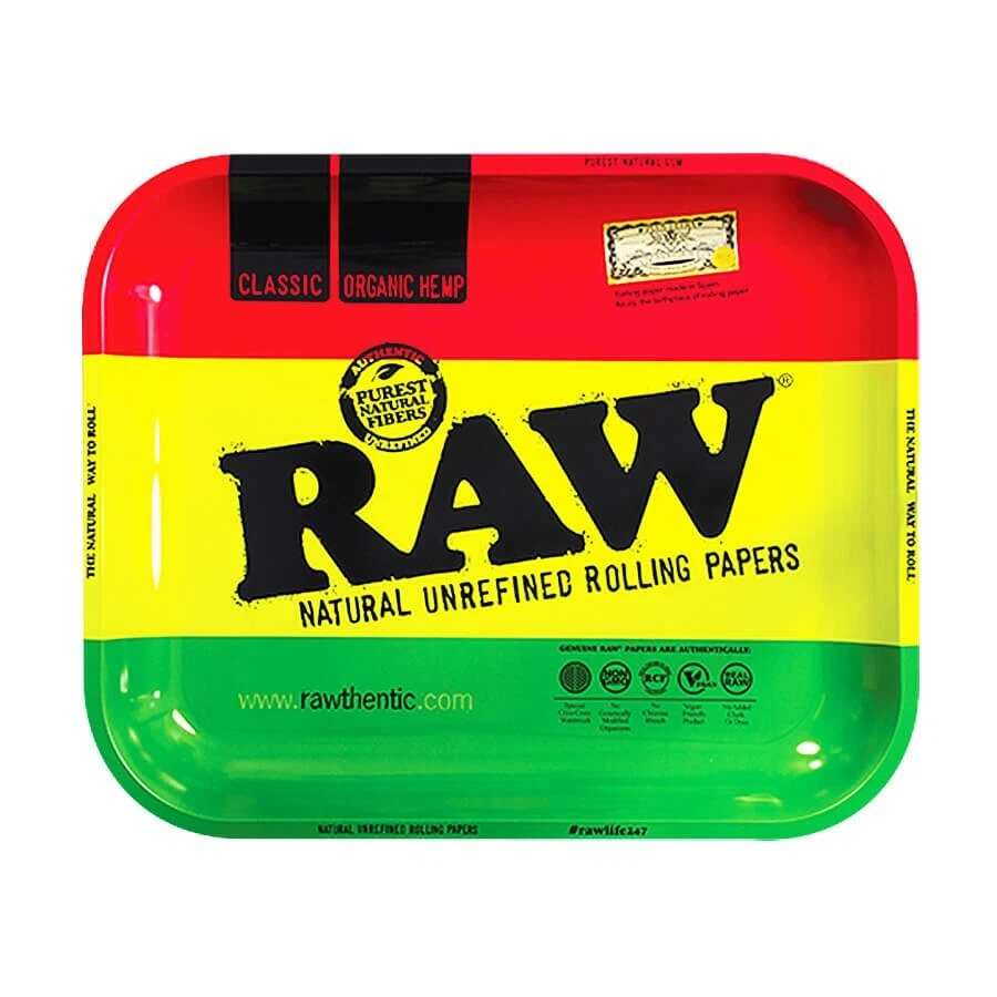Tablett Metall Rasta - RAW 34x28x3cm - Bild 1 von 1