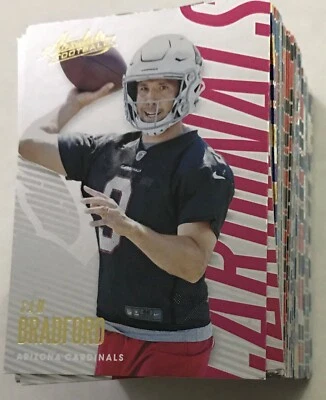 2018 Absolute Football Base and Rookie #1-#150 (Pick Cards Complete Your Set) - Image 1 of 2
