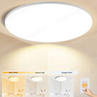 Led Ceiling Lights Round Square Panel Down Light Hallway Kitchen Wall Lamp Uk