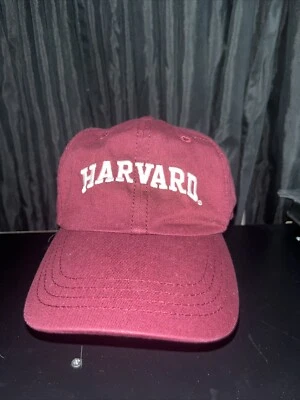 Gorra de béisbol Harvard carmesí ajustable bordada GR23 Foto 1 de 4