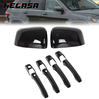 Mirror Covers+Door Handle Covers For Jeep Grand Cherokee/Dodge Durango 2011+ - Image 1 of 4