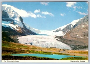 The Columbia Icefields, Alberta, Canada, 1978 Chrome Postcard - Foto 1 di 2
