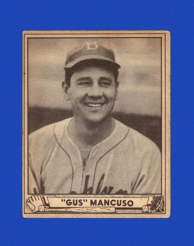 1940 Play Ball Set-Break #207 Gus Mancuso VG-VGEX *GMCARDS*