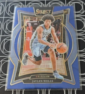 JAYLEN WELLS GRIZZLIES 2024-25 PANINI MOSAIC SELECT ROOKIE RC CARD NUMBER 79 - Picture 1 of 2