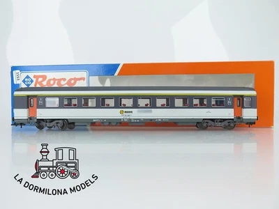 VR1553 H0 =DC ROCO 40412 COCHE VIAJEROS A10tu 1ª clase Corail RENFE  - OVP - Imagen 1 de 4
