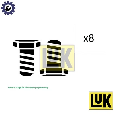 SCREW SET FLYWHEEL 411 0162 10 FOR VW BPD/BLK/BPE/BAC 2.5L 5cyl TOUAREG - Image 1 of 4