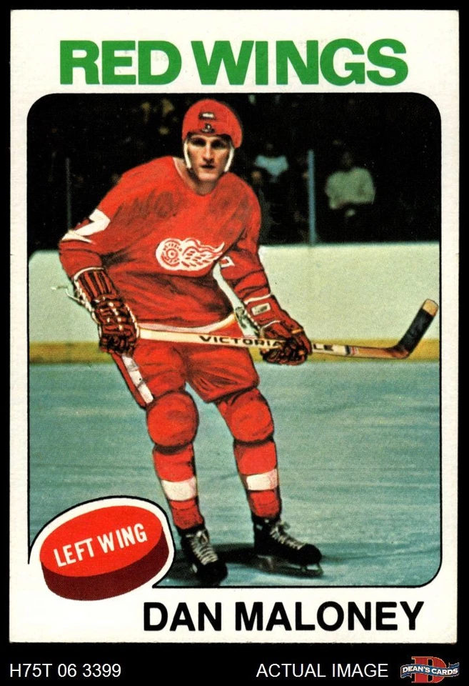 1975 Topps #177 Dan Maloney  Red Wings 7.5 - NM+ - Image 1 of 1