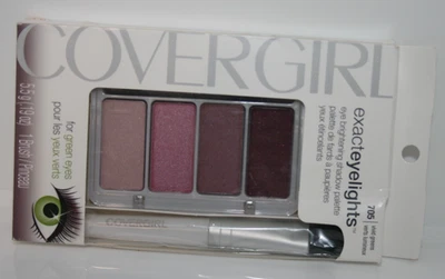 1 Covergirl Exact Eyelights Eye Brightening Shadow Palette 705 vivid greens - Image 1 of 2