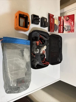 GoPro Hero 7 Black Edition w/Remote 2 Extra Batteries And Water Accessories - Image 1 of 4