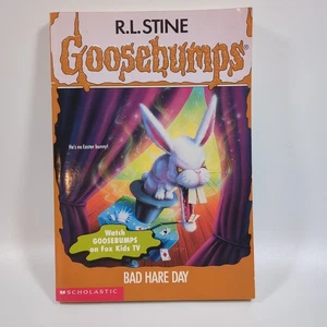 Goosebumps RL Stine #41 Bad Hare Day First 1st Printing 1st Edition 1996 PB - Picture 1 of 7