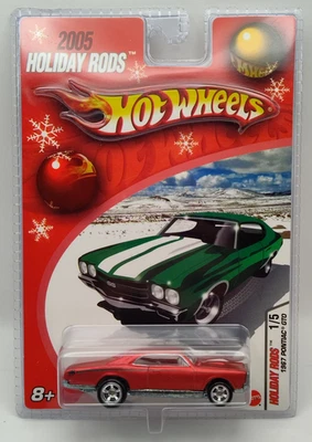 Pontiac GTO 2005 Hot Wheels Holiday Rods 1967 rojo equipamiento de excelente estado Foto 1 de 4