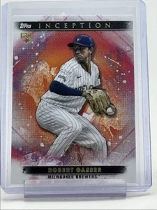 ROBERT GASSER 2024 TOPPS INCEPTION ROOKIE BASEBALL BREWERS RC Q0208 - Picture 1 of 2