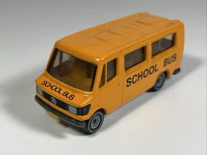 Siku #1628 Diecast Mercedes Benz 208 School Bus Eurobuilt 1/55 Scale - Picture 1 of 7