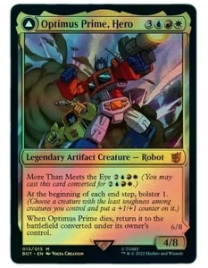 MTG | Optimus Prime, Hero | FOIL | TRANSFORMERS | CASI NUEVO | ES - Imagen 1 de 1