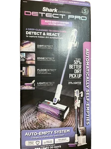 Shark Detect Pro Cordless Auto-Empty Vacuum Cleaner Brand New - Picture 1 of 7