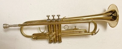 Trompete Bb von B&S „Modell 138", blauer Koffer, Mundstück JK 7c - Bild 1 von 4