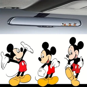 Mickey Mouse Car Rearview Mirror Sticker Self-Adhesive Glossy Decal 1pc - Bild 1 von 5