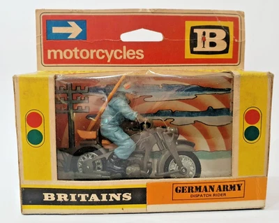 Motocicleta Motocicleta Despacho Británica De Colección Segunda Guerra Mundial Ejército Militar 9679 Foto 1 de 4