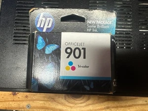 2PK Genuine HP 901 Ink Cartridge for Officejet MULTI COLOR - Picture 1 of 3