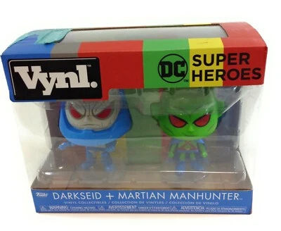 Nuevo Funko DC Vynl Darkseid Martian Manhunter Figura Conjunto Juguetes Coleccionables Foto 1 de 2
