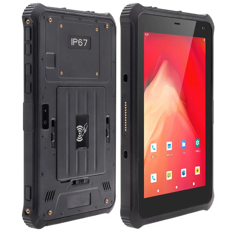 WIFI 4G LTE Android Rugged Tablet PC Waterproof Mobile Unlocked NFC Phone R1010 - Image 1 of 4