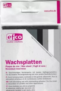 AUSVERKAUF !!! 1 P. Verzierwachsplatten Set 4, 100/200 mm 5 Stück - Bild 1 von 1