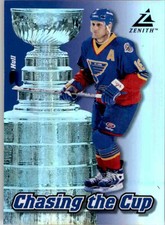 1997-98 Pinnacle Zenith Chasing The Cup Brett Hull #7