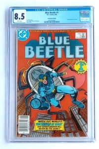 Blue Beetle #1 DC Comics 6/86 CGC Newsstand Edition 8.5 White Pages 1st Firefist - Picture 1 of 4