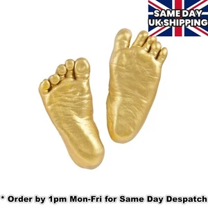 Large 3-D Baby Hand Foot Cast or Body Casting Kit - 3D plaster imprints prints - Picture 1 of 5