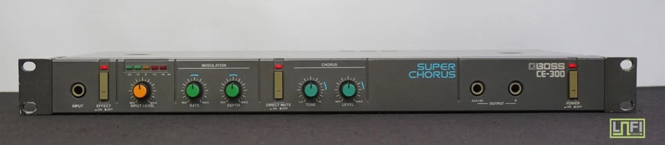 BOSS CE-300 Super Chorus Vintage 80s 1U Rack Effects FX - 100V - Image 1 of 4