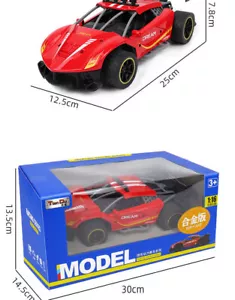 1:16 Lega Modello Auto Lega Auto Corsa Auto Sportiva Simulazione Inerzia Auto Ragazza - Foto 1 di 6