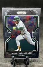2022 Panini Prizm Tier II #157 Rickey Henderson - Oakland A's