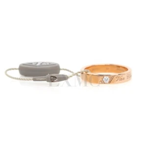 Van Cleef & Arpels Toujours Ring Étoile Wedding Band Rose Gold Diamond Ring Size - Picture 1 of 12