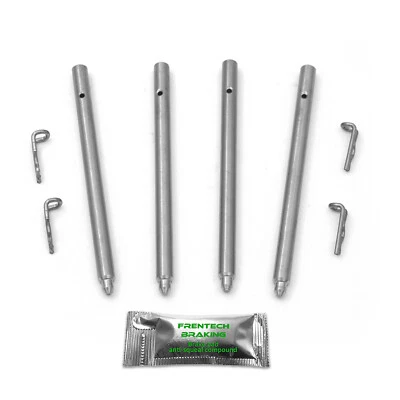 For Subaru Impreza STi GJ GR (00-21) Front Brake Pad Pin Kit STAINLESS (Brembo) - Image 1 of 4