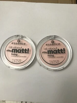 Essence All About Silky Matt Fixing Compact Powder10G/0.35Oz#10 Translucent Rose - Image 1 of 3
