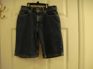 Boy's Tommy Hilfiger Flat Front Denim Jeans Shorts Size 14 - Picture 1 of 8