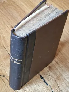 altes Arztbuch Geschäfts- Tagebuch Akte 40er Seeshaupt Starnberger See - Bild 1 von 23
