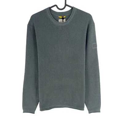 Suéter De Cuello Redondo Para Hombre Camel Active Gris Talla M - Imagen 1 de 4