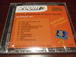 ZOOM PLATIN KARAOKE DISC CDZMP061 HITS OF BUTED VOL 1 CD + G - Bild 1 von 1