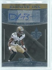 DELVIN BREAUX 2016 PANINI DONRUSS SIGNATURE SERIES ELUSIVE INK AUTO #EL-DBR