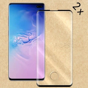 2x Protezione Schermo Antigraffio Premium Real per Samsung Galaxy S10+ SM-G975U - Foto 1 di 1