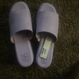 No Boundaries Women's Flatform Wedge Sandals Lavender Size 9 - Picture 1 of 2